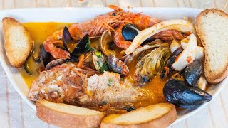 Seafood bouillabaisse soup [upl. by Eulalia]