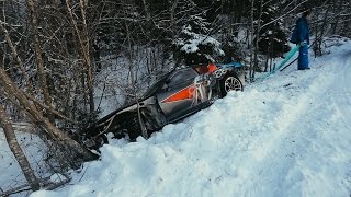 Crazy winter drift Russia Part 2 [upl. by Buffy]