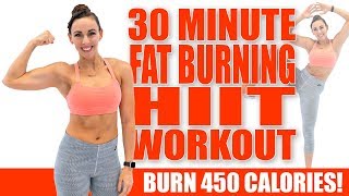 30 Minute FATBURNING HIIT WORKOUT 🔥Burn 450 Calories 🔥Sydney Cummings [upl. by Ardnoid16]