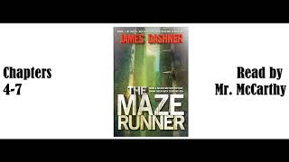 The Maze Runner Chapter 4 5 6 and 7 [upl. by Alleuqahs552]