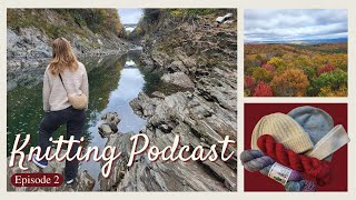 Josefins knitting podcast episode 2  NYC and New England yarn haul  lots of fall accessories [upl. by Helsie]