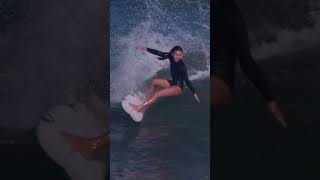 SURF LADIES 🏄‍♀️ Slow Motion Surfing at Haleiwa surfer surfergirl beach [upl. by Lladnarc163]