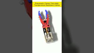 Pneumatic Clamping mechanical engineering mechanism 3ddesign fusion360 cad solidworks [upl. by Aluin]