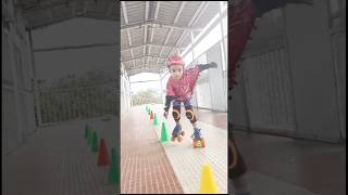 Practicing With Cones  Skating🛼  Skating Girl  shorts youtubeshorts skaterharshalidhankhola [upl. by Cristen469]