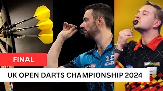 🎯 LIVELuke Humphries vs Dimitri Ven Den FINAL UK Open Darts Championship 2024 Live score [upl. by Pincas]