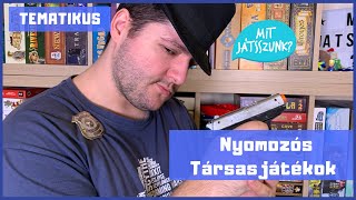 Nyomozós társasjátékok [upl. by Ithnan632]