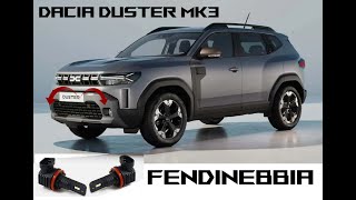 INSTALLAZIONE LAMPADINE FENDINEBBIA LED DACIA DUSTER MK3 [upl. by Nyrahs]