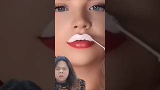 Two lipstick hack subscribe makeup youtubeshorts lipstick tranding trendingshorts viralvideo [upl. by Ailenroc]