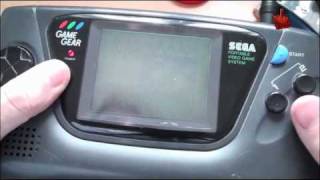 Retro Snippets 64 Game Gear  Reparatur amp LED Mod [upl. by Chevy576]