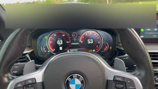 BMW M550i Launch Control VERY FAST 4K 2160p [upl. by Ecitnerp831]