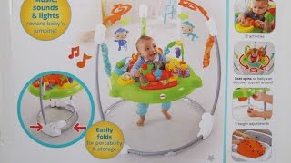 Roarin Rainforest Jumperoo How to Assemble [upl. by Eliak]