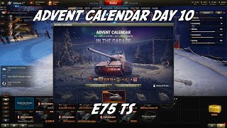 World of Tanks Advent Calendar 2021 Day 10  Is the E75 TS worth it [upl. by Ted147]