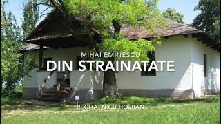 Din strainatate  Mihai Eminescu [upl. by Hgeilyak282]