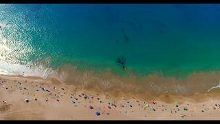 Hapuna Beach Flyover using a DJI Phantom 4 Filmed in 4K [upl. by Lennahs]