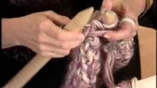 Knitting with Big Needles  and a Free Pattern [upl. by Ecinom]