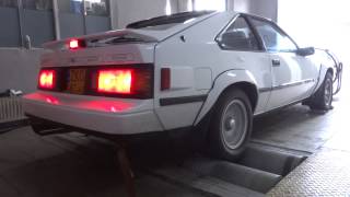 1985 5MGE Toyota Celica Supra MKII Dyno Pull [upl. by Warrenne]