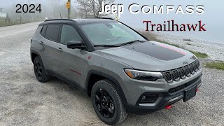 2024 Jeep Compass Trailhawk review  Off road capability with on road good manners [upl. by Thebault]