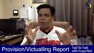 Victualling Report with Captain NOLI [upl. by Kataway]