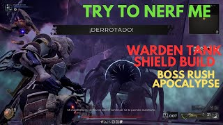 REMNANT 2  NEW META WARDEN TANK BUILD  BOSS RUSH APOCALYPSE [upl. by Fee127]