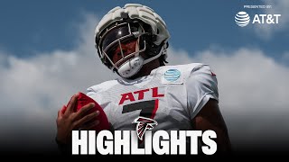 Highlights  Atlanta Falcons joint practice against the Miami Dolphins  ATampT Training Camp  NFL [upl. by Aneeroc997]