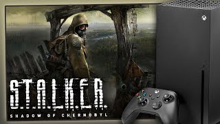 Stalker Shadows of Chernobyl Тень Чернобыля на Xbox Series X  Геймплей [upl. by Dill]