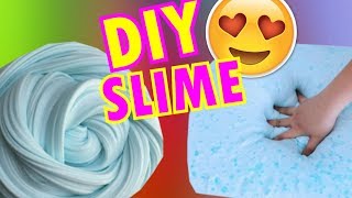 DIY SCHLEIM nur aus ZWEI ZUTATEN 😱  OHNE Kleber Waschmittel Shampoo usw  Zum selber machen 😼 [upl. by Leinoto589]