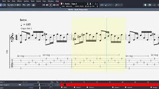 The Misfits  quotSkullsquot Acoustic Fingerstyle Guitar Tab [upl. by Inat]