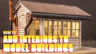 How to Add Interiors to Model Buildings [upl. by Eberta]