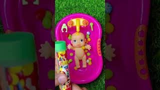 Baby bathtub satisfying somelotsofcandied candy babybath babybathtub [upl. by Alyat]