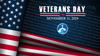 Veterans Day 2024 November 10 Service [upl. by Retniw]