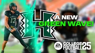 Hawaii Football Will Never Be the Same in College Football 25 PHASE1 TAKEOVER [upl. by Zak597]