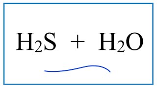 How to Write the Formula for Hydrogen sulfide [upl. by Atsahs623]