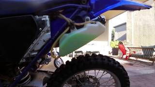 YZ400F blown head gasket [upl. by Lorry]