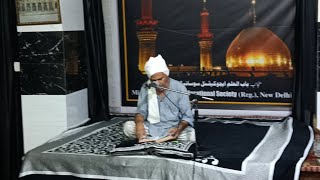 🔴Live Majlis E Aza  Maulana Adeeb Hasan  Babul ilm live majlis  Okhla Azadari [upl. by Loree]