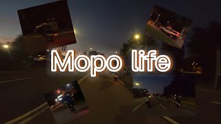 Moppe Ride OutWheeliesWheelie Practice 125cc 70cc 74cc [upl. by Elvera16]