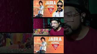 Jabra Fan Song Reaction  Shah Rukh Khan  Nakash Aziz  Vishal and Shekhar  Varun Grover  SRK [upl. by Airamat668]