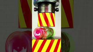 100 Ton Hydraulic Press Vs  Crushing Compilation Satisfying Shorts HydraulicPress Crushing [upl. by Reyem]