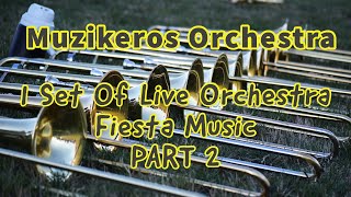 MUZIKEROS ORCHESTRA LIVE FIESTA MUSIC Part 2 [upl. by Ahsekad]