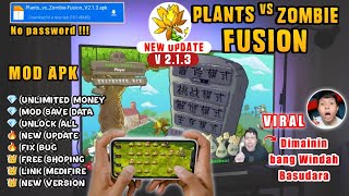 Plants Vs Zombie  Fusion Edition Mod APK Versi 213 Terbaru  Unlock All Plants  Mod Save Data [upl. by Jenesia]