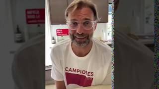 Jürgen Klopp Sends Video Message To Pugwash’s Thomas Walsh [upl. by Sidhu]