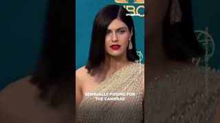 Alexandra Daddario’s mesmerizing dress shorts [upl. by Ecidnacal]