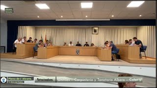 Pleno del Ayuntamiento de Alcora 30924 [upl. by Ru]