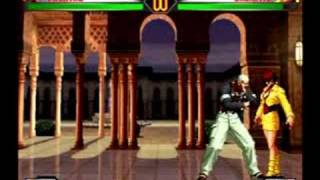 KOF 98 UM Basic OYashiro Combos [upl. by Catto]