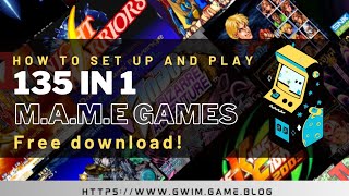 The easiest way to set up and play MAME games 135 in 1 pack on android [upl. by Nageem]