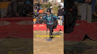 Paragliding training time at birbilling world second best paragliding site shorts utubeshorts [upl. by Nauquf]