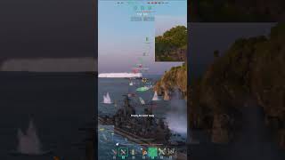 Warships🏴‍☠️  Georgia  You scratched the wrong Battleship worldofwarships wows cqc [upl. by Newfeld]