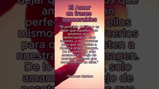 El Amor en aforismos memorables 60 [upl. by Ihtac]