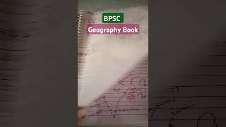 BPSC Geography Book Kaise Banaye shortvideo viralvideo [upl. by Duarte]