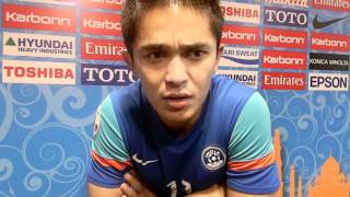 Exclusive Interview With Sunil Chhetri GoalNepal com [upl. by Glennie]