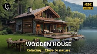 Rustic Wooden House Design Riverfront Living [upl. by Stefano752]